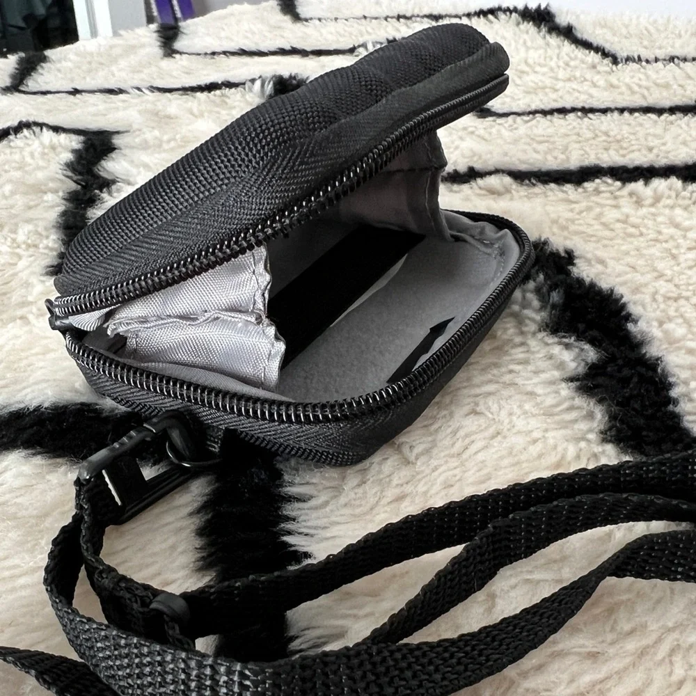 Black Camera Bag by Lowepro EUC. Includes crossbody strap.